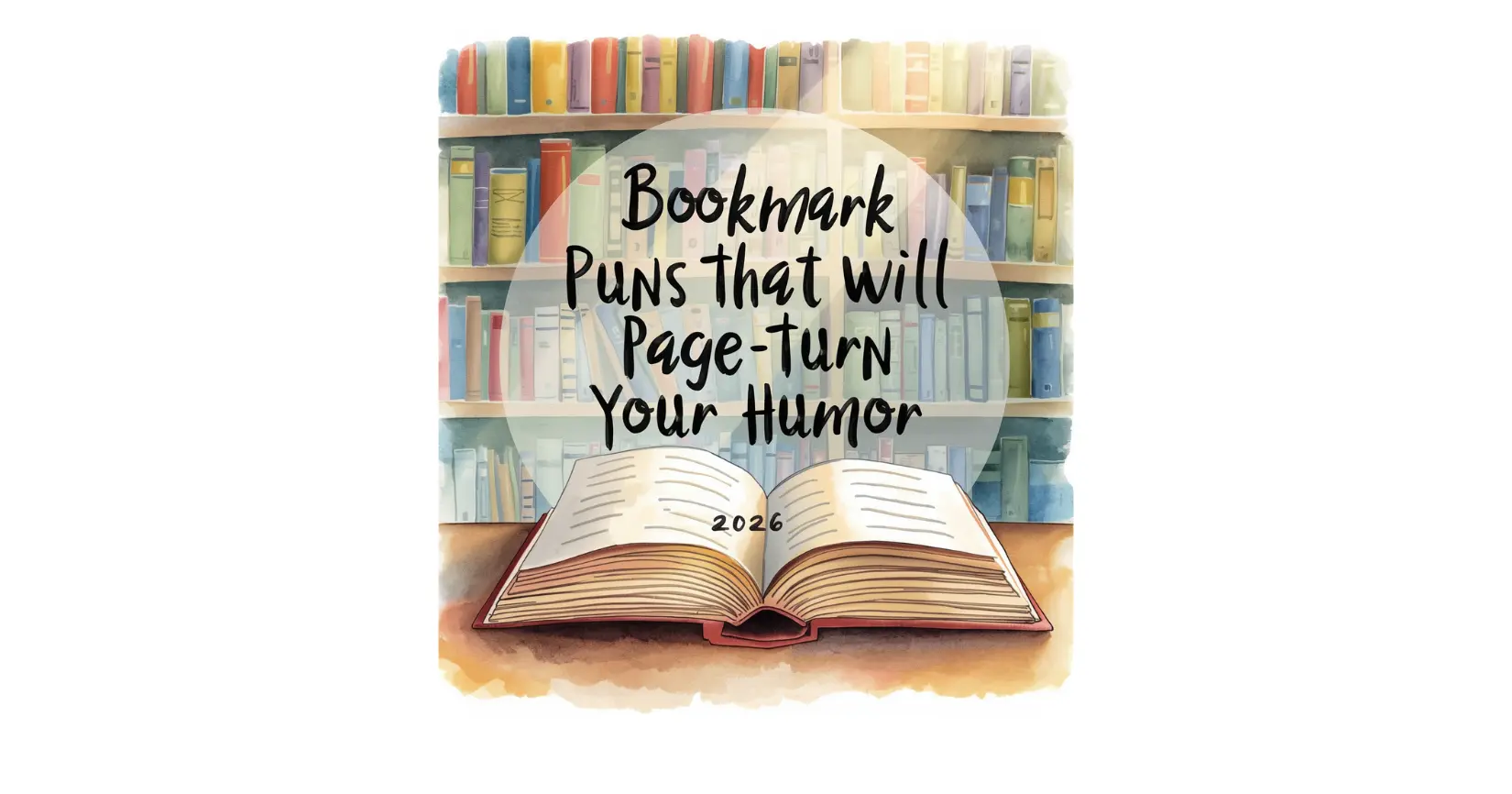 Bookmark Puns