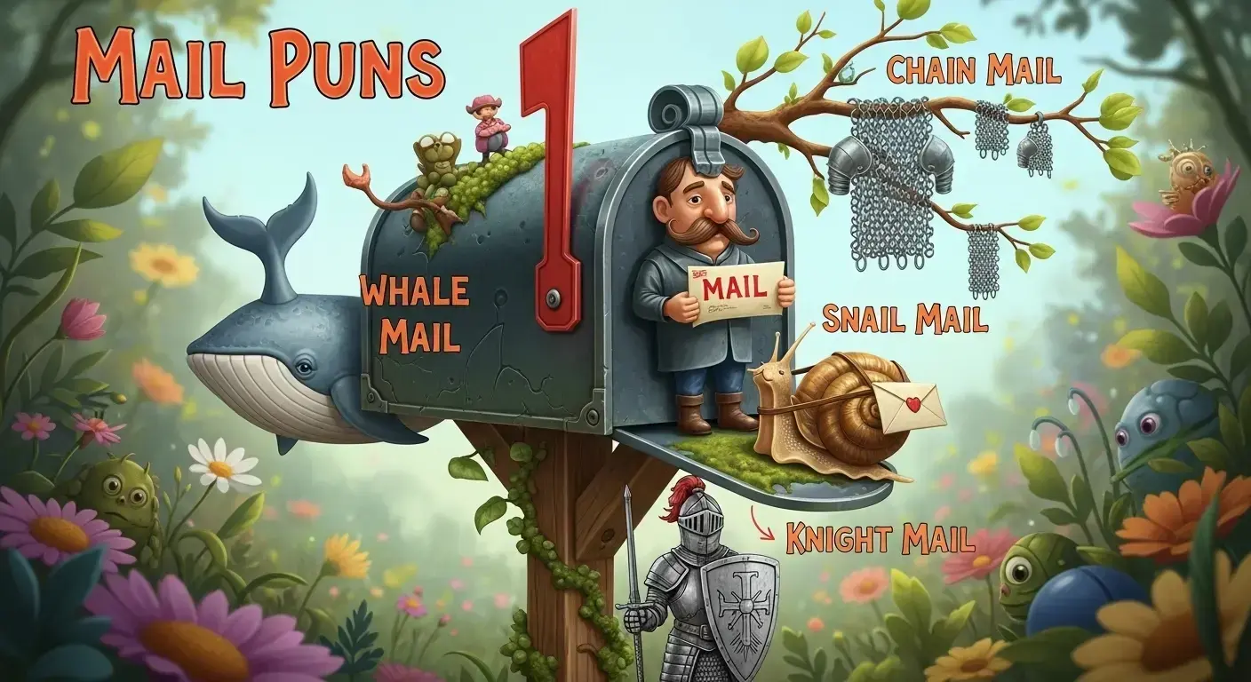 Mail Puns