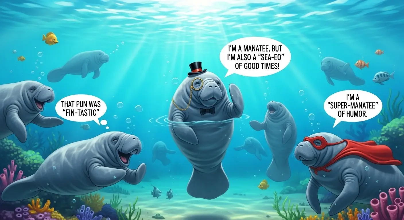 Manatee Puns