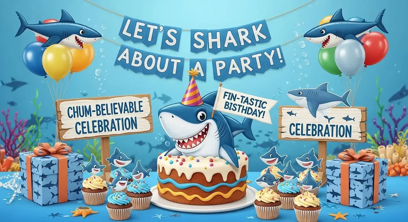 Shark Birthday Puns
